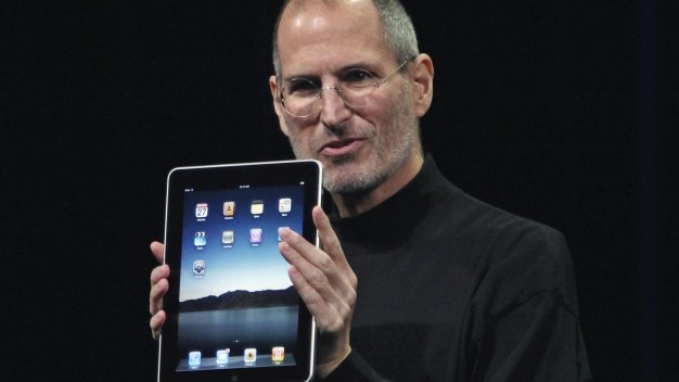 Steve Jobs med iPad